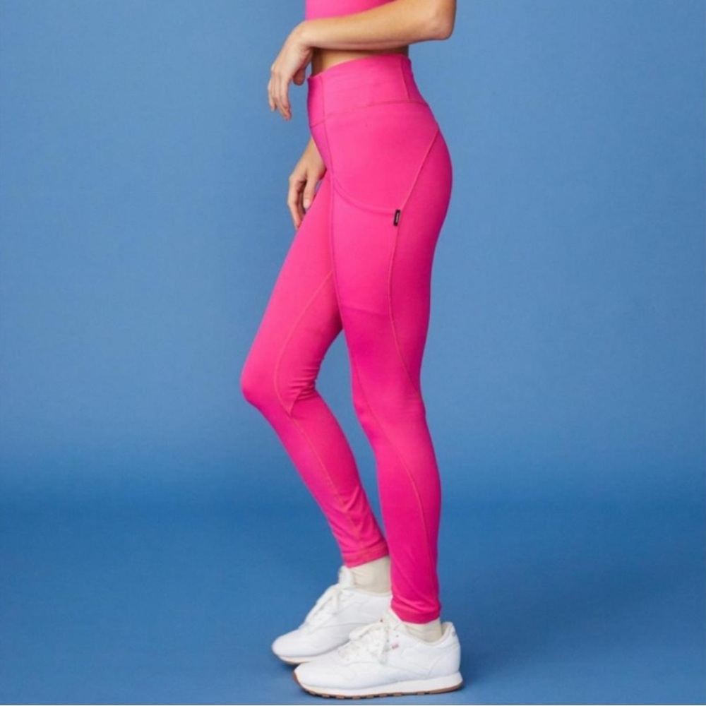 💖 Monrow High Rise Leggings – Raspberry (XL) - Picture 2 of 4